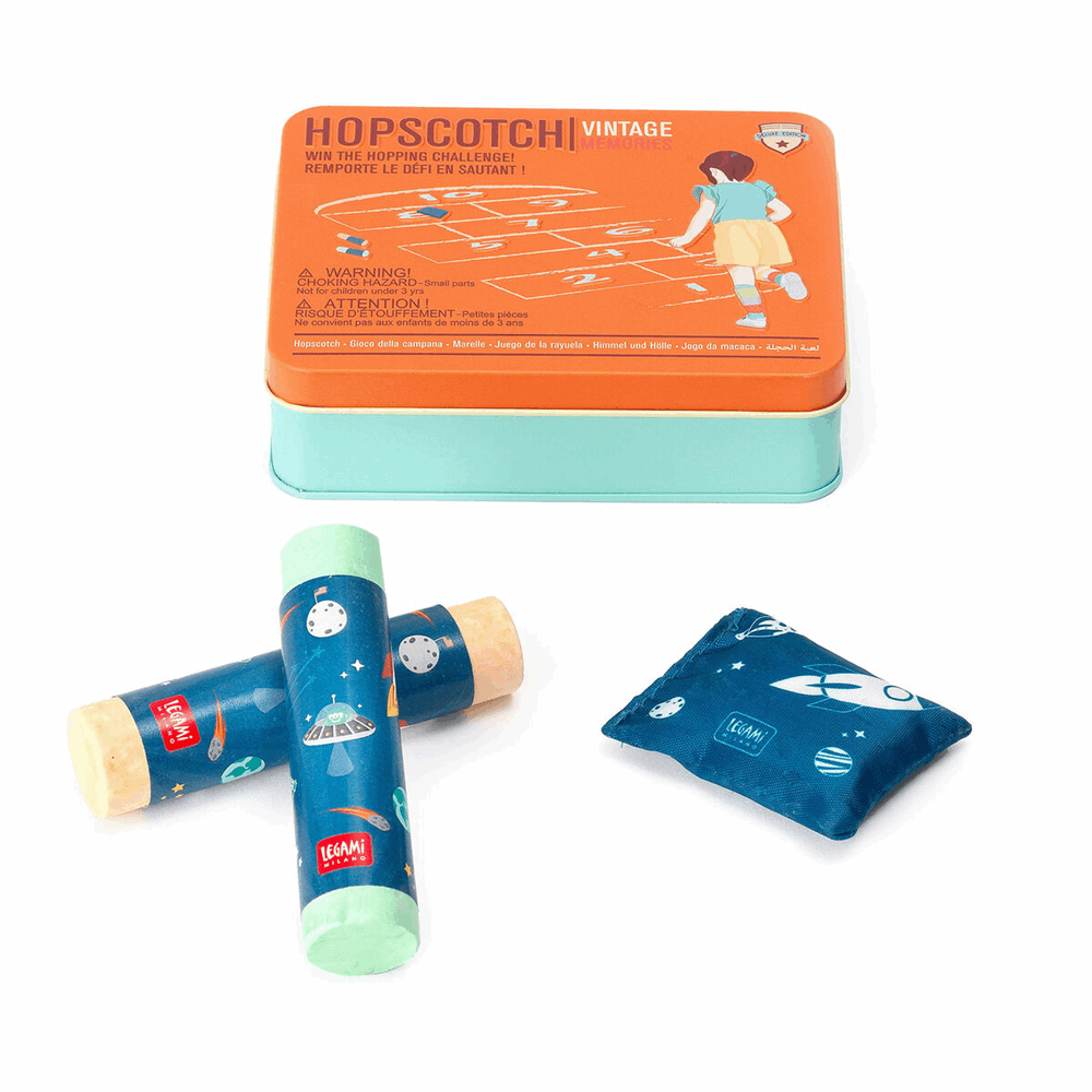 LEGAMI ΠΑΙΧΝΙΔΙ ΚΟΥΤΣΟ HOPSCOTCH VINTAGE MEMORIES ΜΕ ΑΞΕΣΟΥΑΡ ΣΕ ΜΕΤΑΛΛΙΚΟ ΚΟΥΤΙ ΓΙΑ ΗΛΙΚΙΕΣ 6+HOP0001