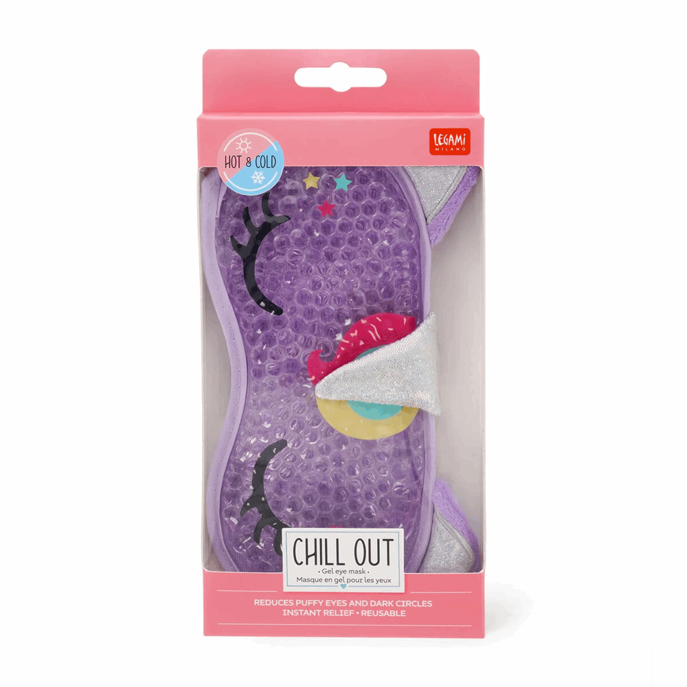 LEGAMI EMKIT4 ΜΑΣΚΑ ΥΠΝΟΥ ΚΑΙ ΧΑΛΑΡΩΣΗΣ ΜΕ GEL CHILL OUT ΖΕΣΤΟ/ΚΡΥΟ UNICORN