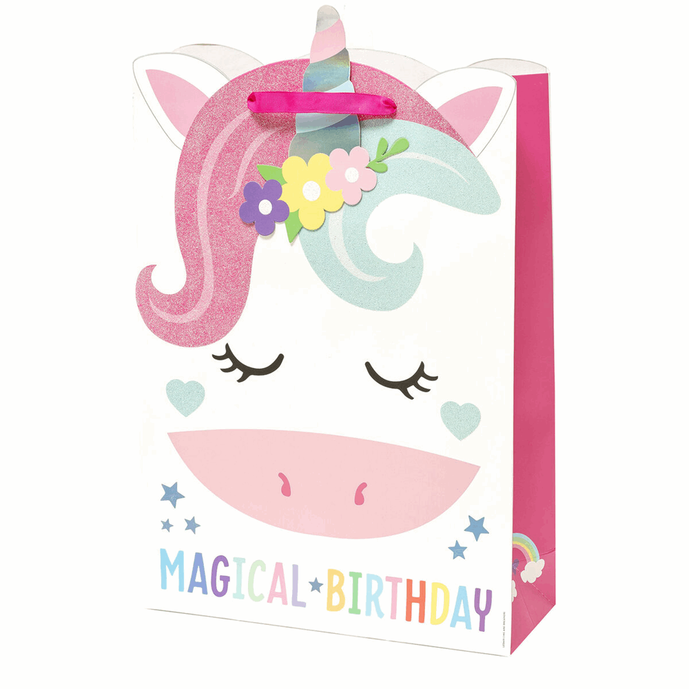 LEGAMI GB0609 GIFT BAG - XLARGE - UNICORN