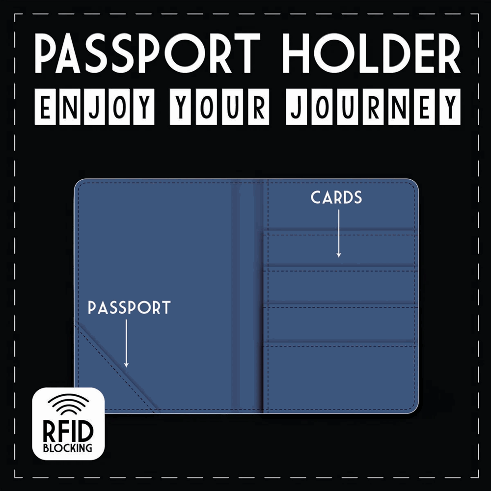 LEGAMI PH0038 PASSPORT HOLDER - STARS