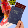 LEGAMI PH0038 PASSPORT HOLDER - STARS
