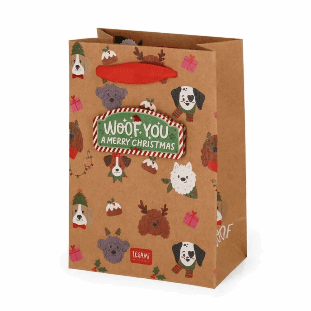 LEGAMI GB0663 GIFT BAG - SMALL - DOGS