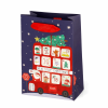 LEGAMI GB0666 GIFT BAG - SMALL - CHRISTMAS BUS