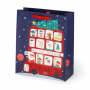 LEGAMI GB0678 GIFT BAG - LARGE - CHRISTMAS BUS
