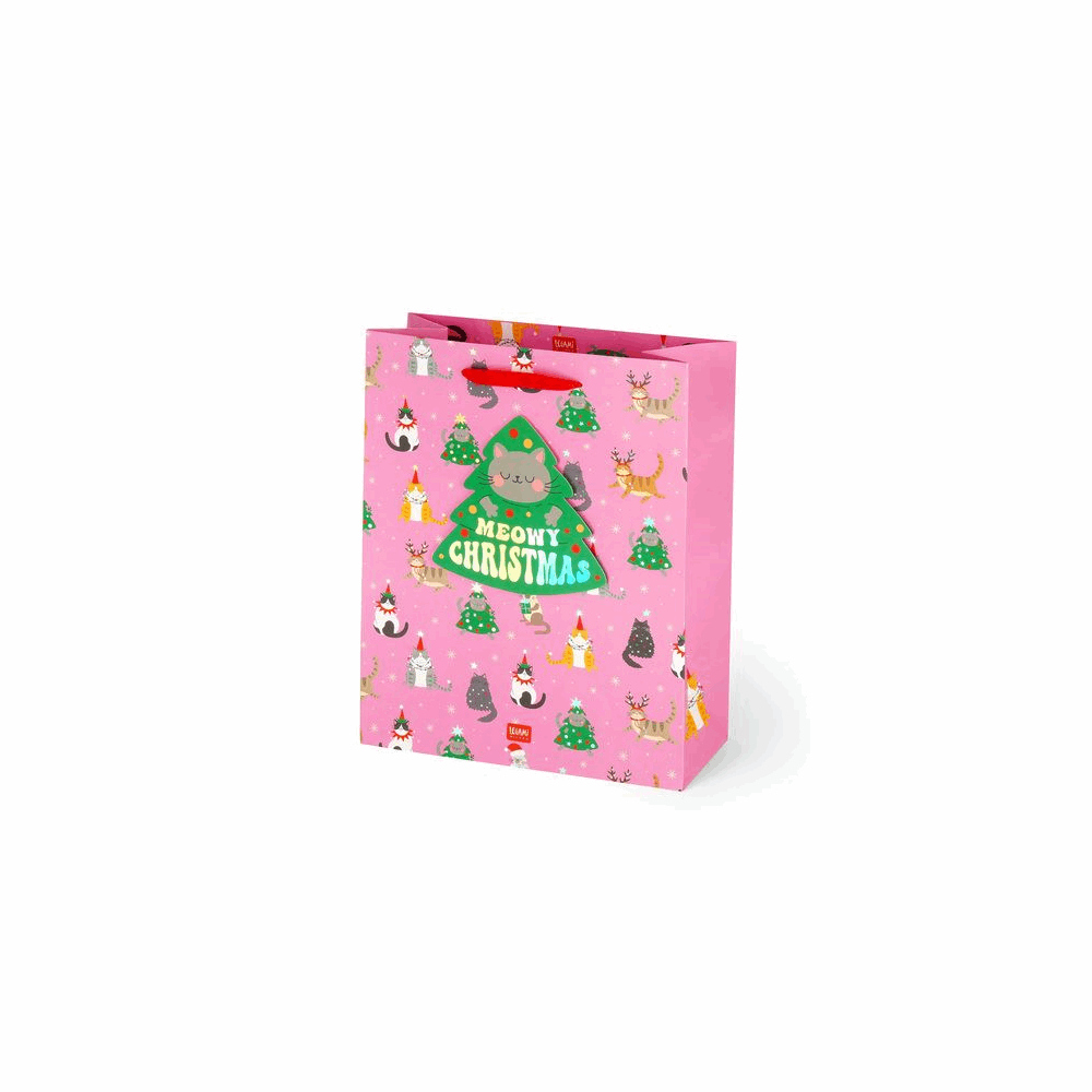 LEGAMI GB0674 GIFT BAG - LARGE - KITTY