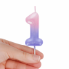LEGAMI CNU0002 CAKE CANDLE - HAPPY BIRTHDAY CANDLE - PINK - 1