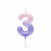 LEGAMI CNU0004 CAKE CANDLE - HAPPY BIRTHDAY CANDLE - PINK - 3