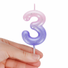 LEGAMI CNU0004 CAKE CANDLE - HAPPY BIRTHDAY CANDLE - PINK - 3