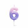 LEGAMI CNU0007 CAKE CANDLE - HAPPY BIRTHDAY CANDLE - PINK - 6
