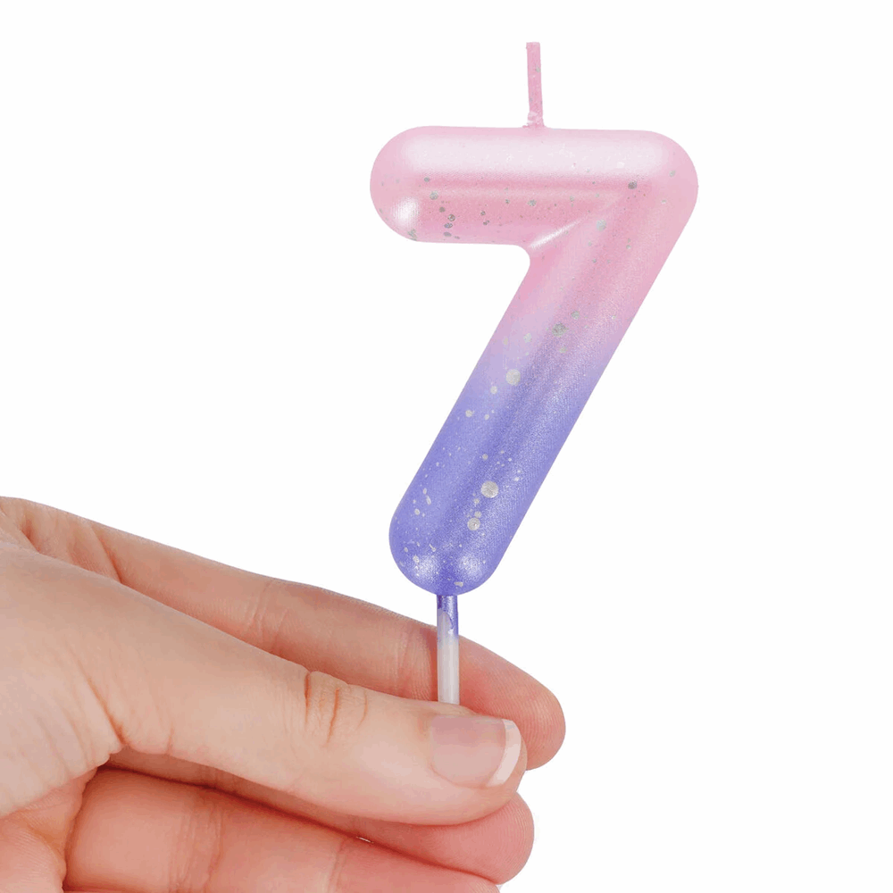 LEGAMI CNU0008 CAKE CANDLE - HAPPY BIRTHDAY CANDLE - PINK - 7