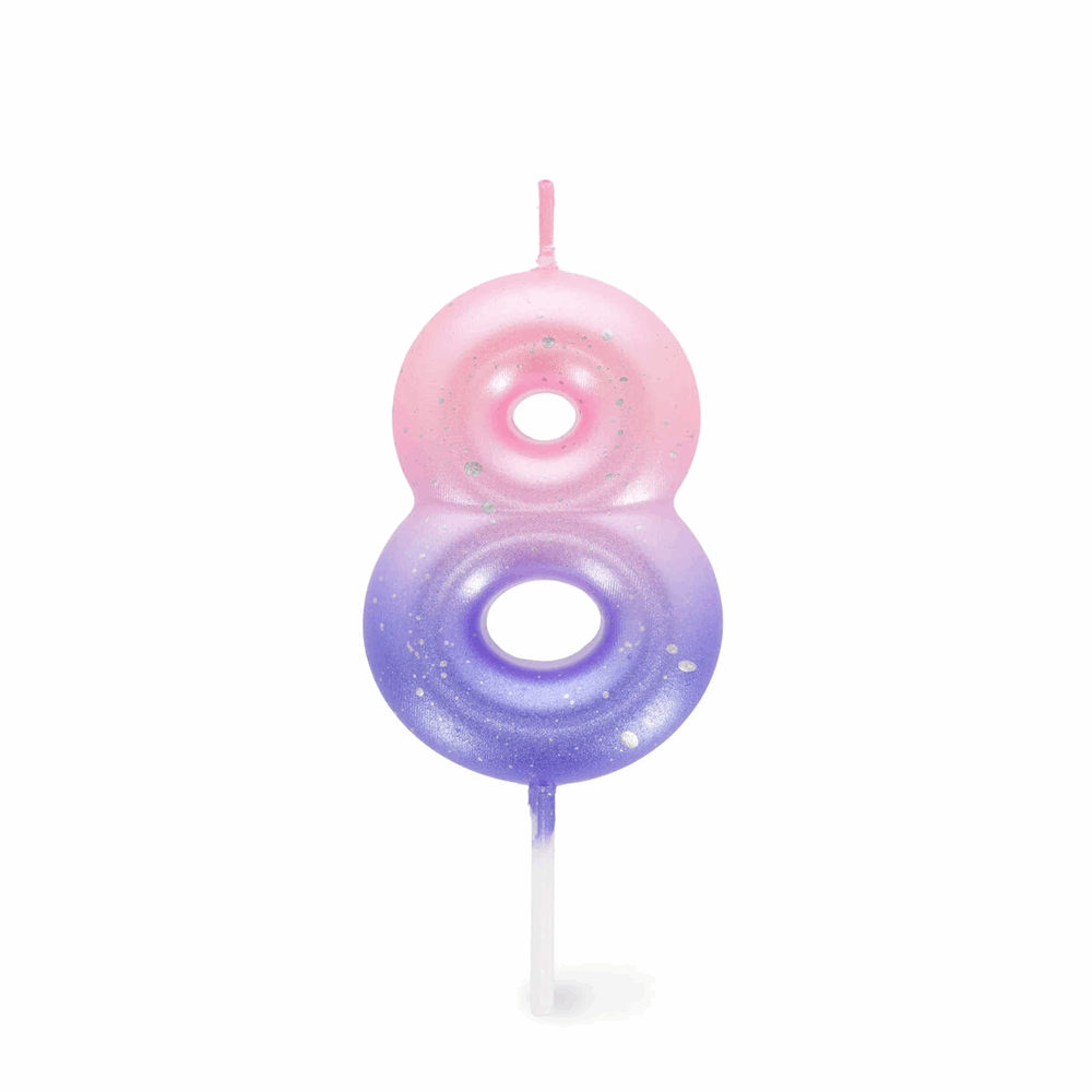 LEGAMI CNU0009 CAKE CANDLE - HAPPY BIRTHDAY CANDLE - PINK - 8