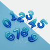 LEGAMI CNU0012 CAKE CANDLE - HAPPY BIRTHDAY CANDLE - BLUE - 1