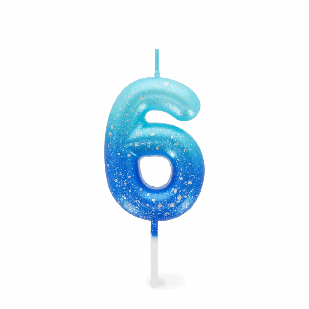 LEGAMI CNU0017 CAKE CANDLE - HAPPY BIRTHDAY CANDLE - BLUE - 6