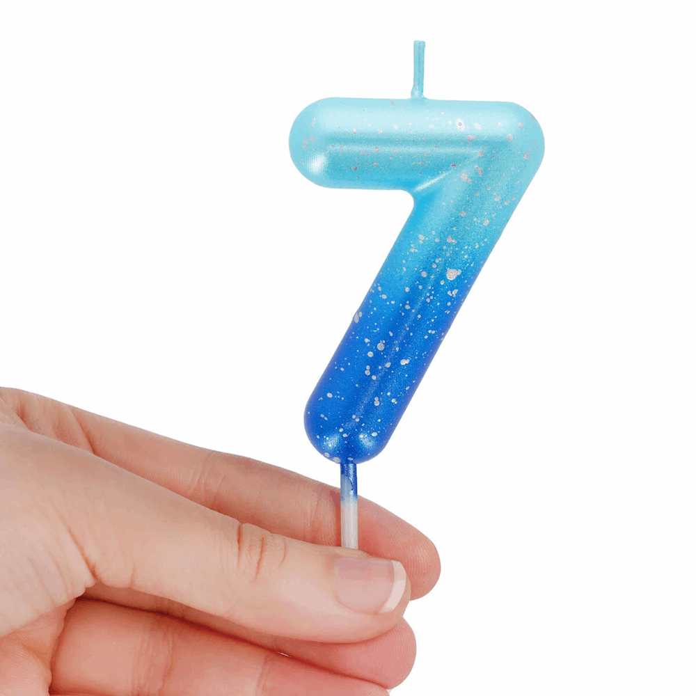LEGAMI CNU0018 CAKE CANDLE - HAPPY BIRTHDAY CANDLE - BLUE - 7