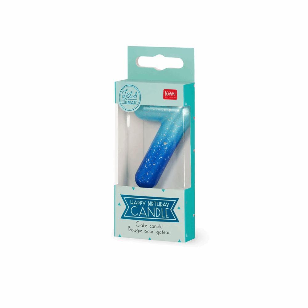 LEGAMI CNU0018 CAKE CANDLE - HAPPY BIRTHDAY CANDLE - BLUE - 7