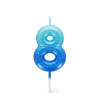 LEGAMI CNU0019 CAKE CANDLE - HAPPY BIRTHDAY CANDLE - BLUE - 8