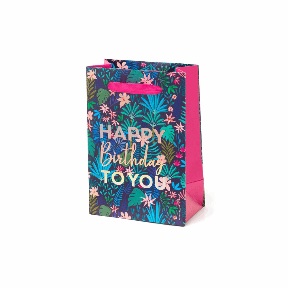 LEGAMI GB0593 GIFT BAG - SMALL - FLORA