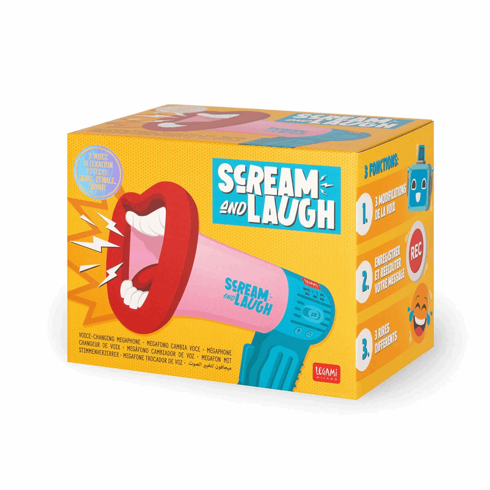 LEGAMI VCG0001 VOICE-CHANGING MEGAPHONE - SCREAM AND LAUGH