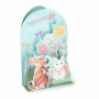 LEGAMI BGPU0002 POP-UP CARD - POP-UP GREETING CARD - KITTY