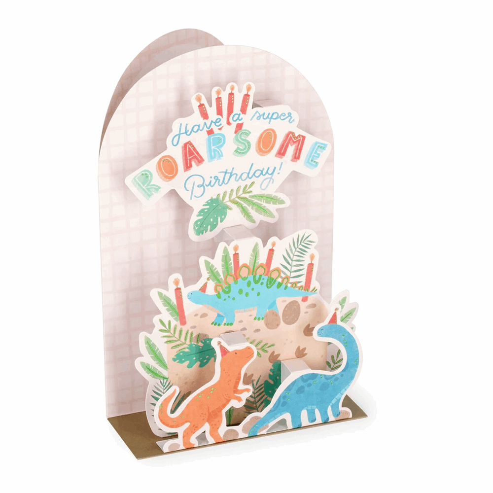 LEGAMI BGPU0008 POP-UP CARD - POP-UP GREETING CARD - BIRTHDAY CAKE