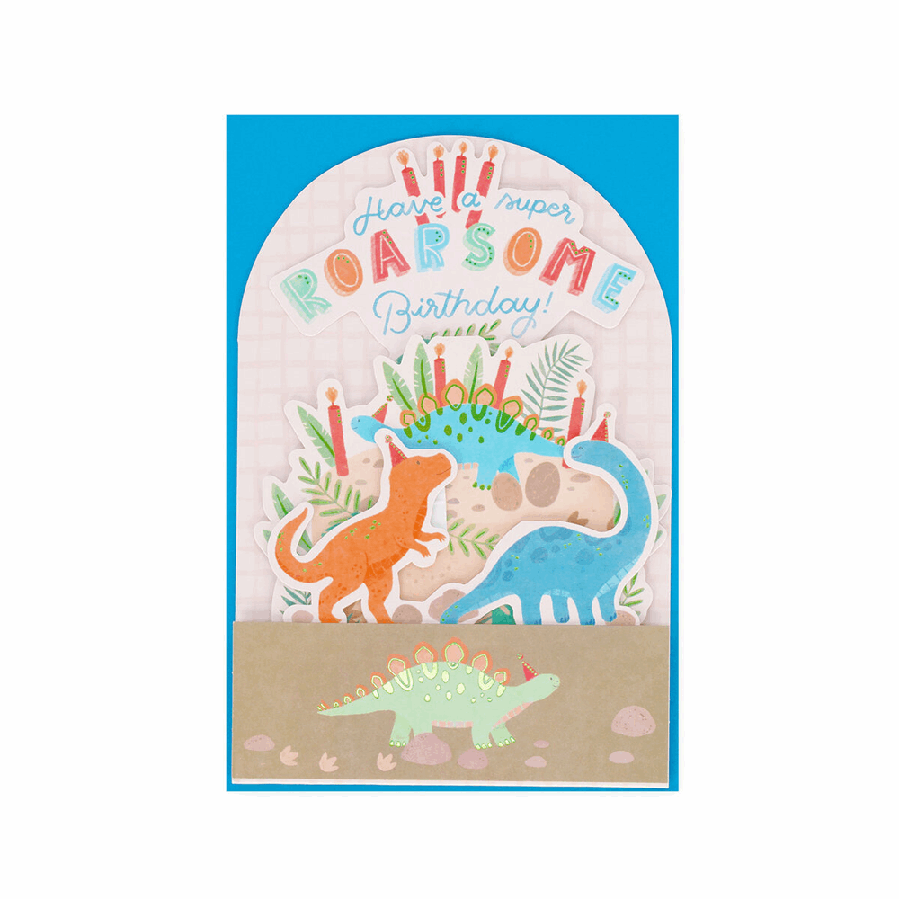 LEGAMI BGPU0008 POP-UP CARD - POP-UP GREETING CARD - BIRTHDAY CAKE