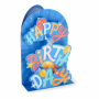 LEGAMI BGPU0012 POP-UP CARD - POP-UP GREETING CARD - HAPPY BIRTHDAY