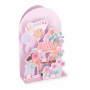 LEGAMI BGPU0017 POP-UP CARD - POP-UP GREETING CARD - FLOWER CART