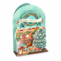 LEGAMI BGPXS0002 POP-UP CARD - POP-UP GREETING CARD - XMAS FIREPLACE
