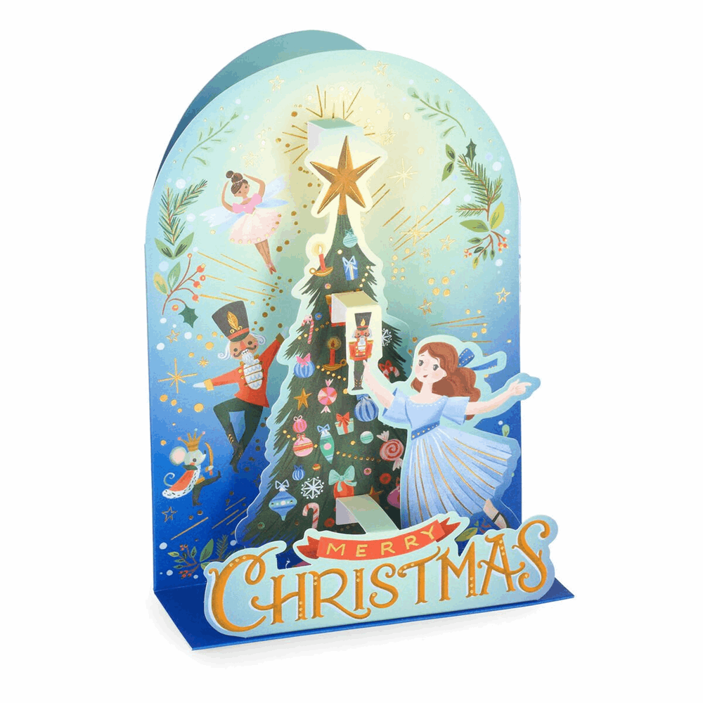 LEGAMI BGPXS0005  POP-UP CARD - POP-UP GREETING CARD - XMAS TREE