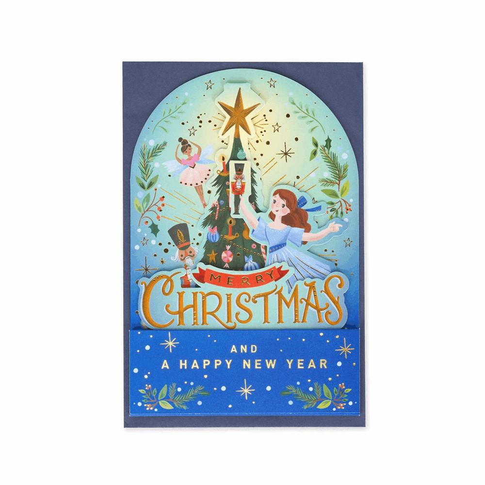 LEGAMI BGPXS0005  POP-UP CARD - POP-UP GREETING CARD - XMAS TREE