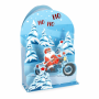LEGAMI BGPXS0006 POP-UP CARD - POP-UP GREETING CARD - SANTA BIKE