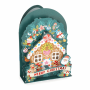 LEGAMI BGPXS0008 POP-UP CARD - POP-UP GREETING CARD - GINGERBREAD HOUSE