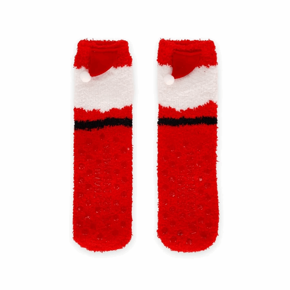 LEGAMI CSXS0001 NON-SLIP SOCKS - ITS A MATCH! - SANTA CLAUS - ADULT