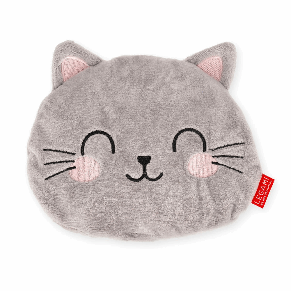 LEGAMI MWC0001 HEAT PACK WITH LINSEED - WARM CUDDLES - KITTY