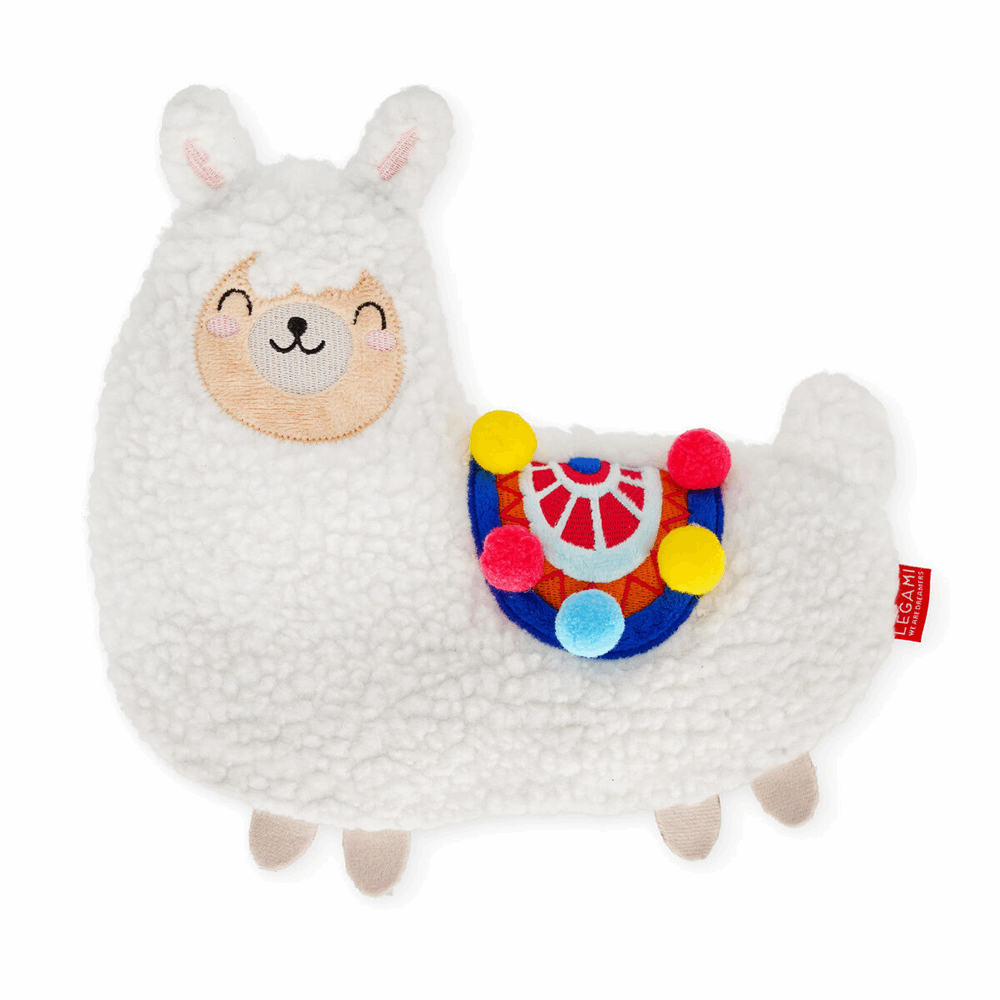 LEGAMI WC0006 HEAT PACK WITH LINSEED - WARM CUDDLES - LLAMA