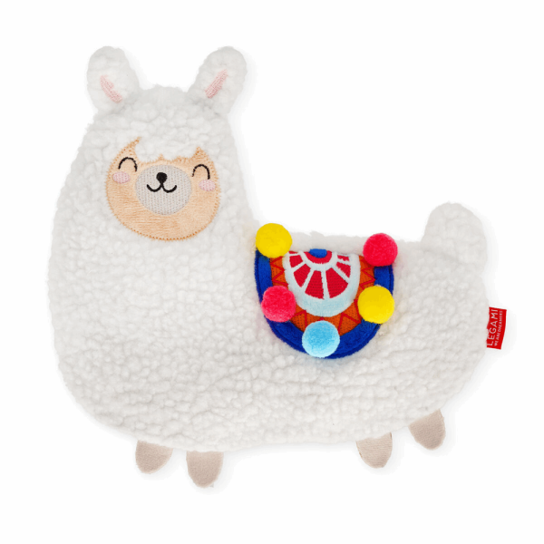 LEGAMI WC0006 HEAT PACK WITH LINSEED - WARM CUDDLES - LLAMA