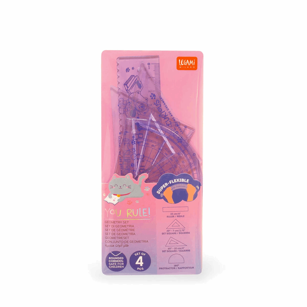 LEGAMI RS0002 GEOMETRY SET - YOU RULE! - KITTY