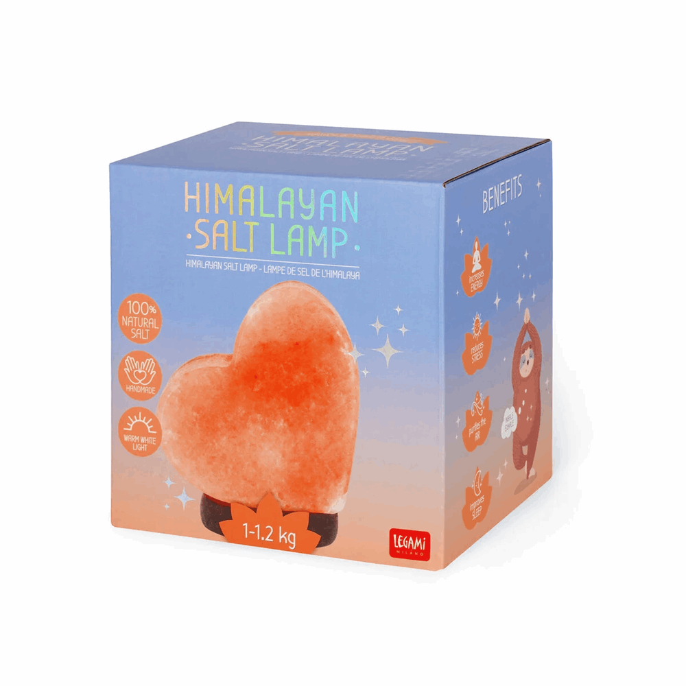 LEGAMI HSL0004 HIMALAYAN SALT LAMP - HEART