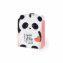 LEGAMI GB0484 MEDIUM GIFT BAG LOVE U PANDA