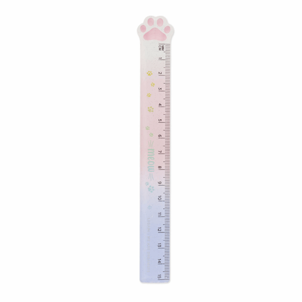 LEGAMI RUCATKIT2 RULER - MEOW - KITTY 15cm