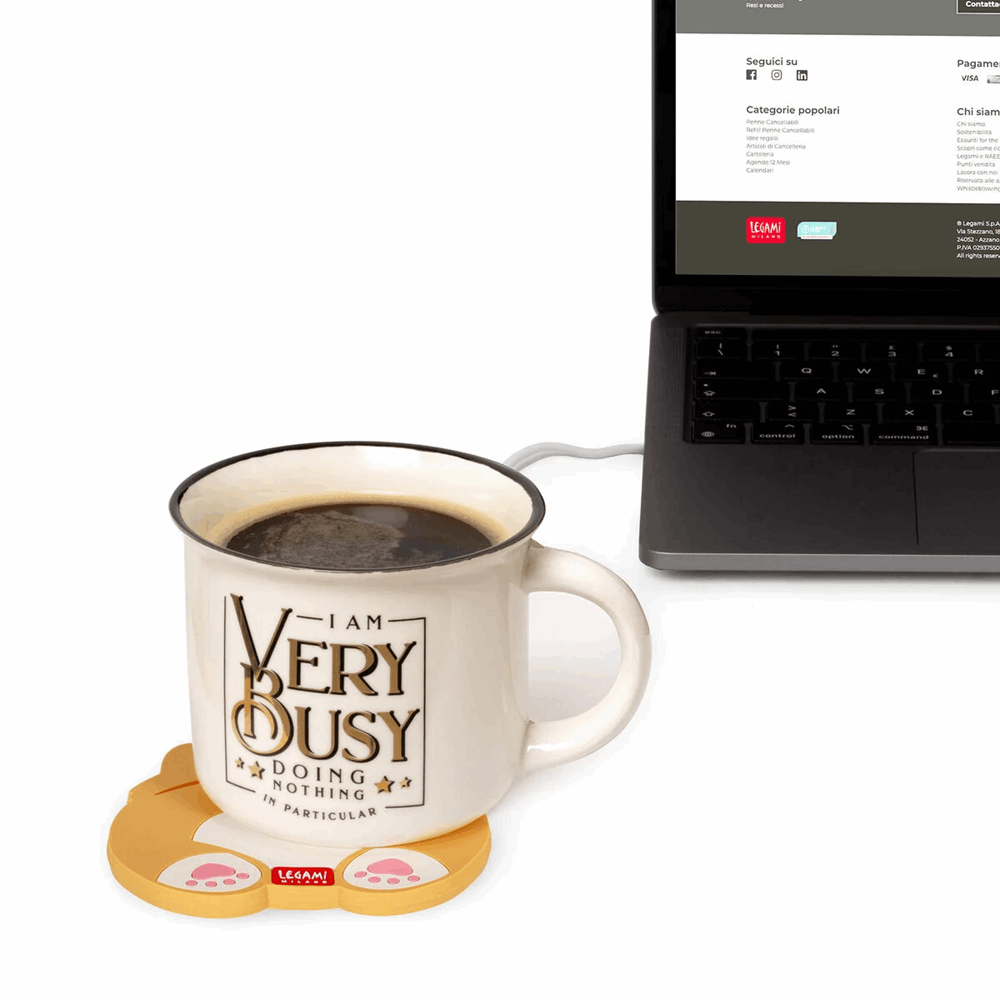 LEGAMI WIU0011 USB MUG WARMER - WARM IT UP - CORGI