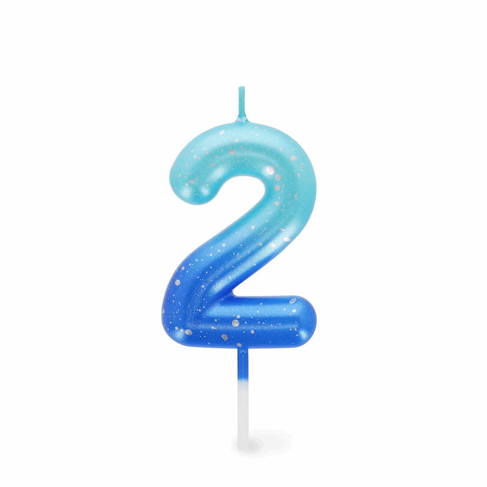 LEGAMI CNU0013 CAKE CANDLE - HAPPY BIRTHDAY CANDLE - BLUE - 2