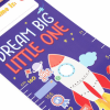 LEGAMI GRC0002 WALL-HANGING HEIGHT CHART - DREAM BIG, LITTLE ONE - SPACE