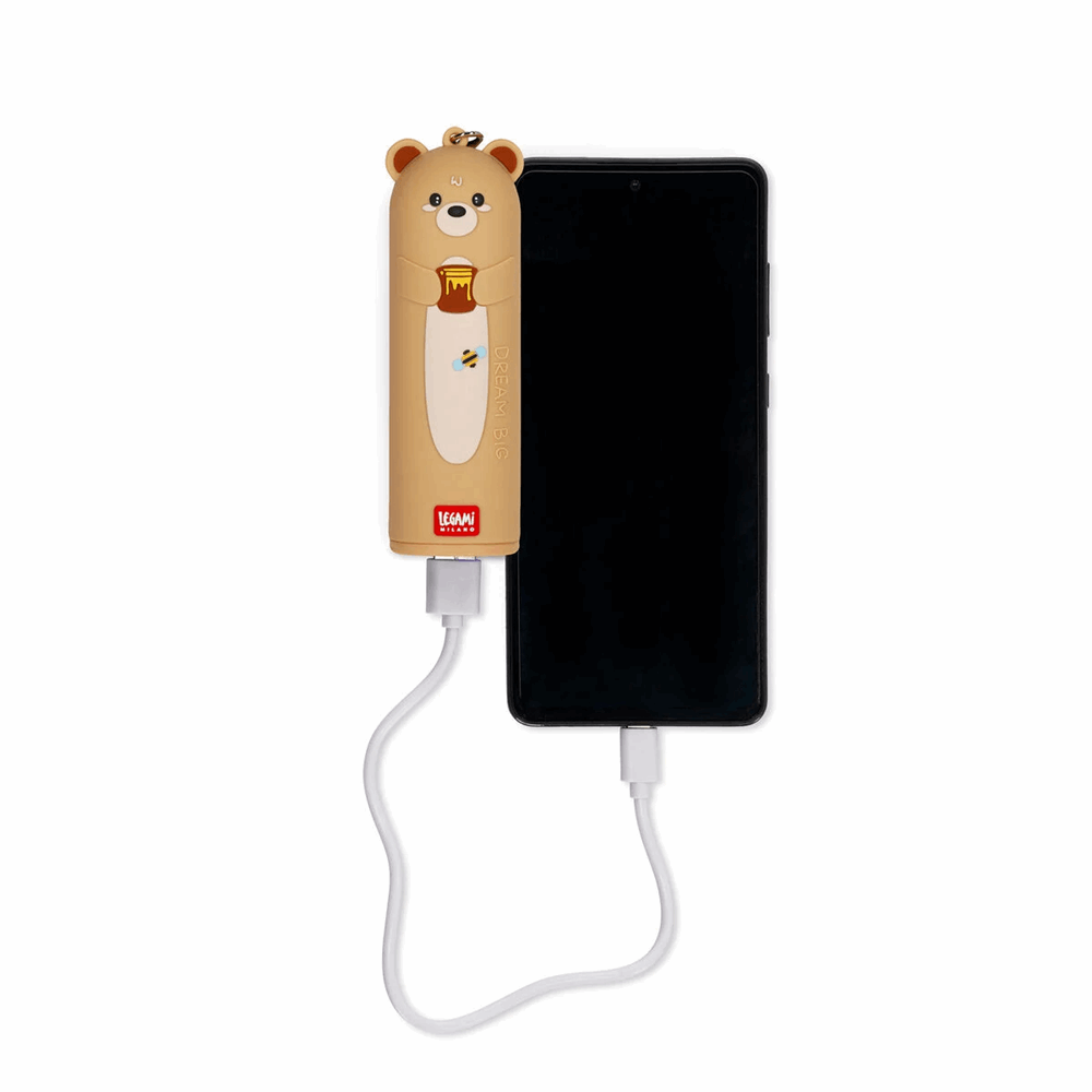 LEGAMI POW0027 POWER BANK - MY SUPER POWER_4800 mAh - TEDDY BEAR