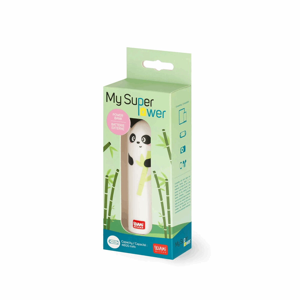 LEGAMI POW0028 POWER BANK - MY SUPER POWER_4800 mAh - PANDA