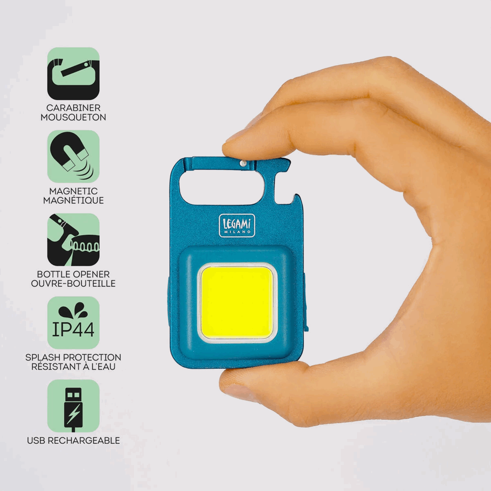 LEGAMI SLP0001 RECHARGEABLE COB LED LIGHT - SOS RECHARGEABLE COB LED LIGHT