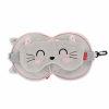 LEGAMI CTP0005 TRAVEL PILLOW WITH SLEEP MASK - MY TRAVEL BUDDY - KITTY