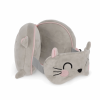LEGAMI CTP0005 TRAVEL PILLOW WITH SLEEP MASK - MY TRAVEL BUDDY - KITTY