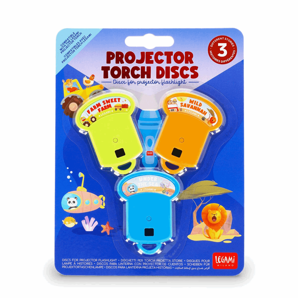 LEGAMI FLPR0001 DISCS FOR PROJECTOR FLASHLIGHT - PROJECTOR TORCH DISCS - ANIMALS
