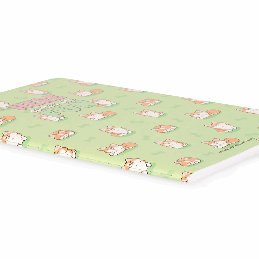 LEGAMI A5NOT0089 ΣΗΜΕΙΩΜΑΤΑΡΙΟ ΡΙΓΕ - QUADERNO - MEDIUM - CORGI